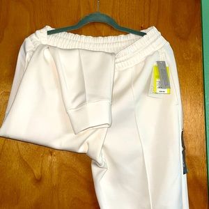 Off-white joggers. New. Medium